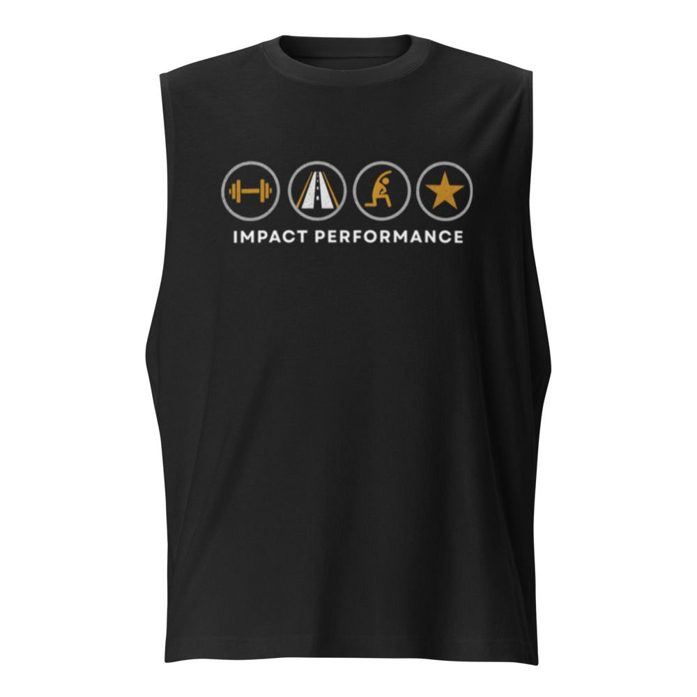 Front view of the Built For More Muscle Shirt
