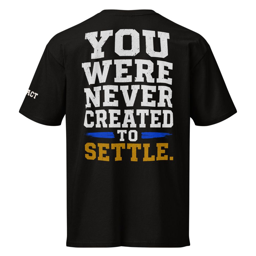 Back view of the Built For More T-Shirt